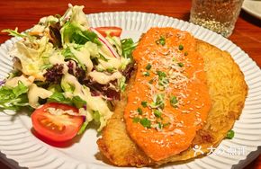 Pollock Roe Potato Pancake