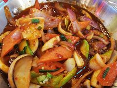 辣炒鱿鱼-玄希浪漫厨房·韩料烤肉(湖滨银泰in77店)