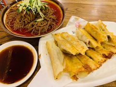 韭黄牛肉锅贴-海富荣·锅贴·陕菜家常菜(阳光城店)