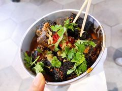 麻辣味臭豆腐-自黑豆夫·臭豆腐夹馍(四海唐人街店)