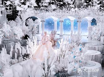 雪舞漫天,冰晶剔透,️ 时间在这一刻凝固