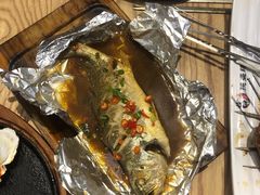锡纸黄花鱼-德盛缘大块肉烧烤(东关路店)