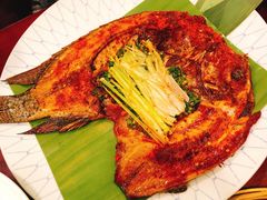 香茅草烤罗非鱼-紫滇源云南生态菜(丹凤街店)