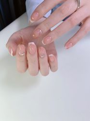 -复古绿·少女主题美甲美睫