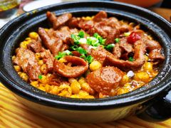 豌豆子烧烤肥肠-陶德砂锅(蜀汉路店)