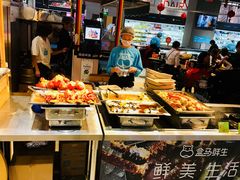 自助取餐区-盒马鲜生(皇庭广场店)
