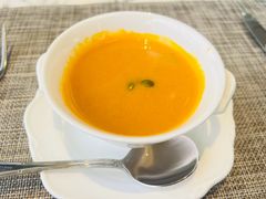 奶油南瓜汤-北京贵宾楼饭店 红墙咖啡厅