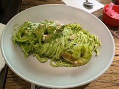 罗勒叶鲜虾意面-D STAR COFFEE帝星咖啡