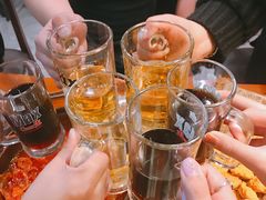 cass生扎啤-BHC炸鸡(明洞总店)