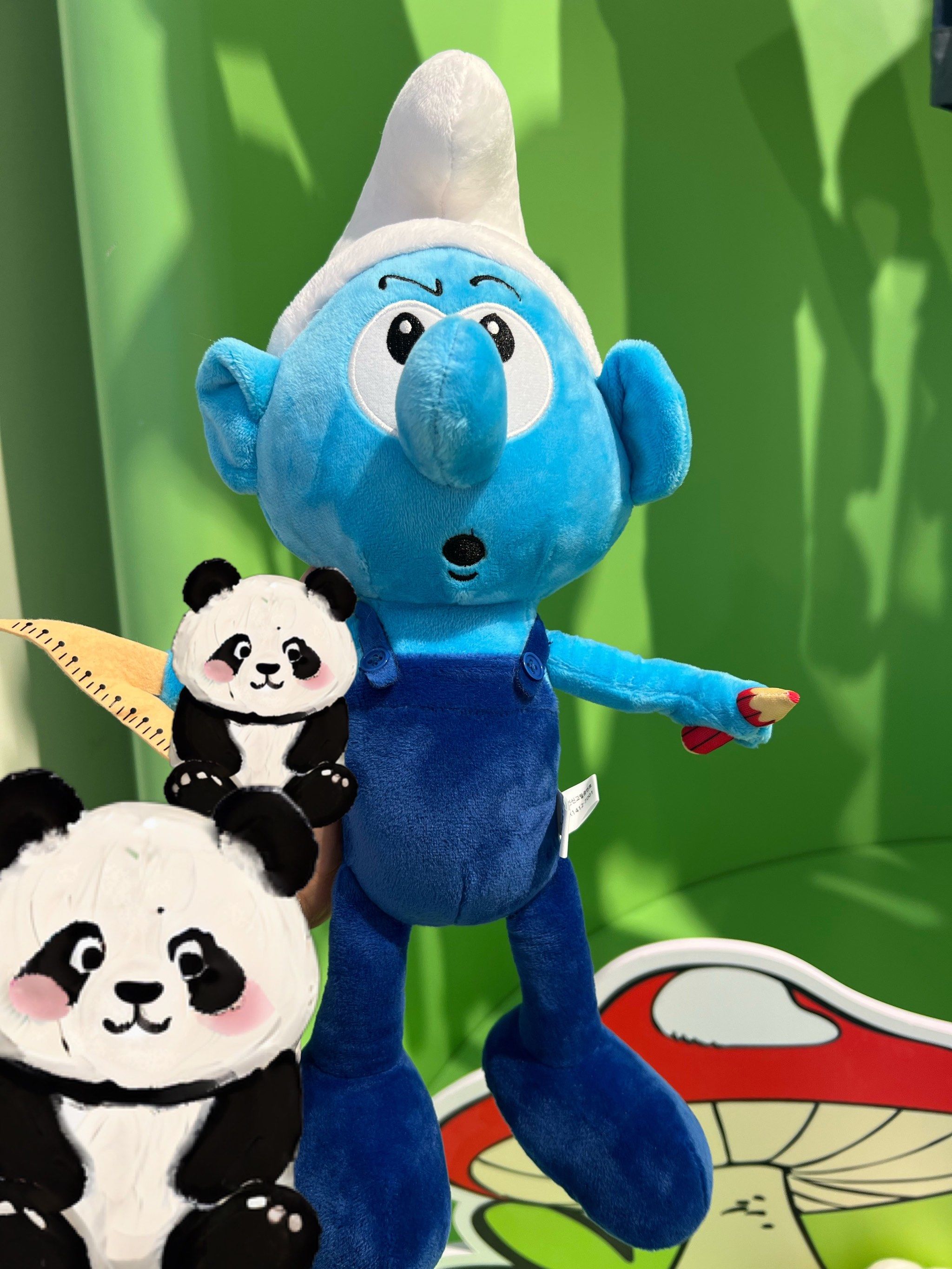 太可爱的蓝精灵了吧!