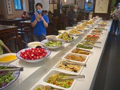 自助取餐区-清心素食自助餐厅(夫子庙店)