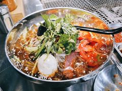 大冷面-大丘街路边烤牛肉