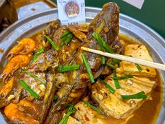 -东来菜馆•手抓海鲜家常菜•海鲜锅贴(鸽子窝店)