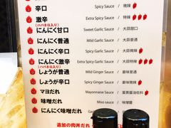 菜单-難波肉劇場