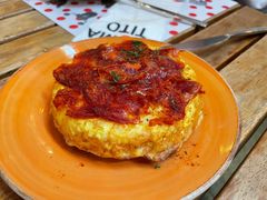 西班牙蛋饼配阿根廷虾仁和小葱-TOMATITO(无限极荟店)