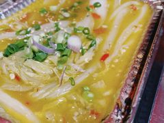 锡纸娃娃菜-刘三姐特色烤豆花·宜宾烧烤·把把烧(万年场店)