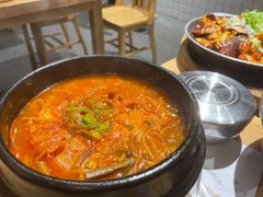 辣牛肉粉丝汤-姜虎东白丁烤肉(虹桥天地店)