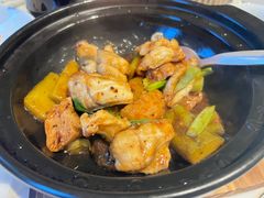 凉瓜豉味海鳗煲-宝丽轩中餐厅BAOLIXUAN