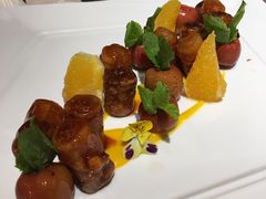 鲜果咕咾肉配奶油芒果酱-美博·美术博物馆主题餐厅(威尼斯水城店)