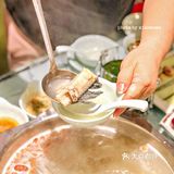 鲜掉眉毛❗️姐妹带我吃的这家薄如纸的斑鱼火锅真🉑