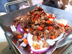 铁板牛肉-昱龙大盆牛蛙馆(三兴街总店)