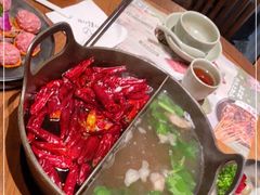 草本鸳鸯锅-盡膳口福跷脚牛肉火锅(晶耀前滩店)