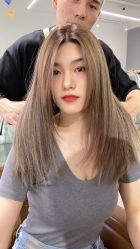 -I+造型烫发染发