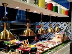 自助取餐区-阿尔卑斯比萨牛排火锅自助(喜悦汇店)