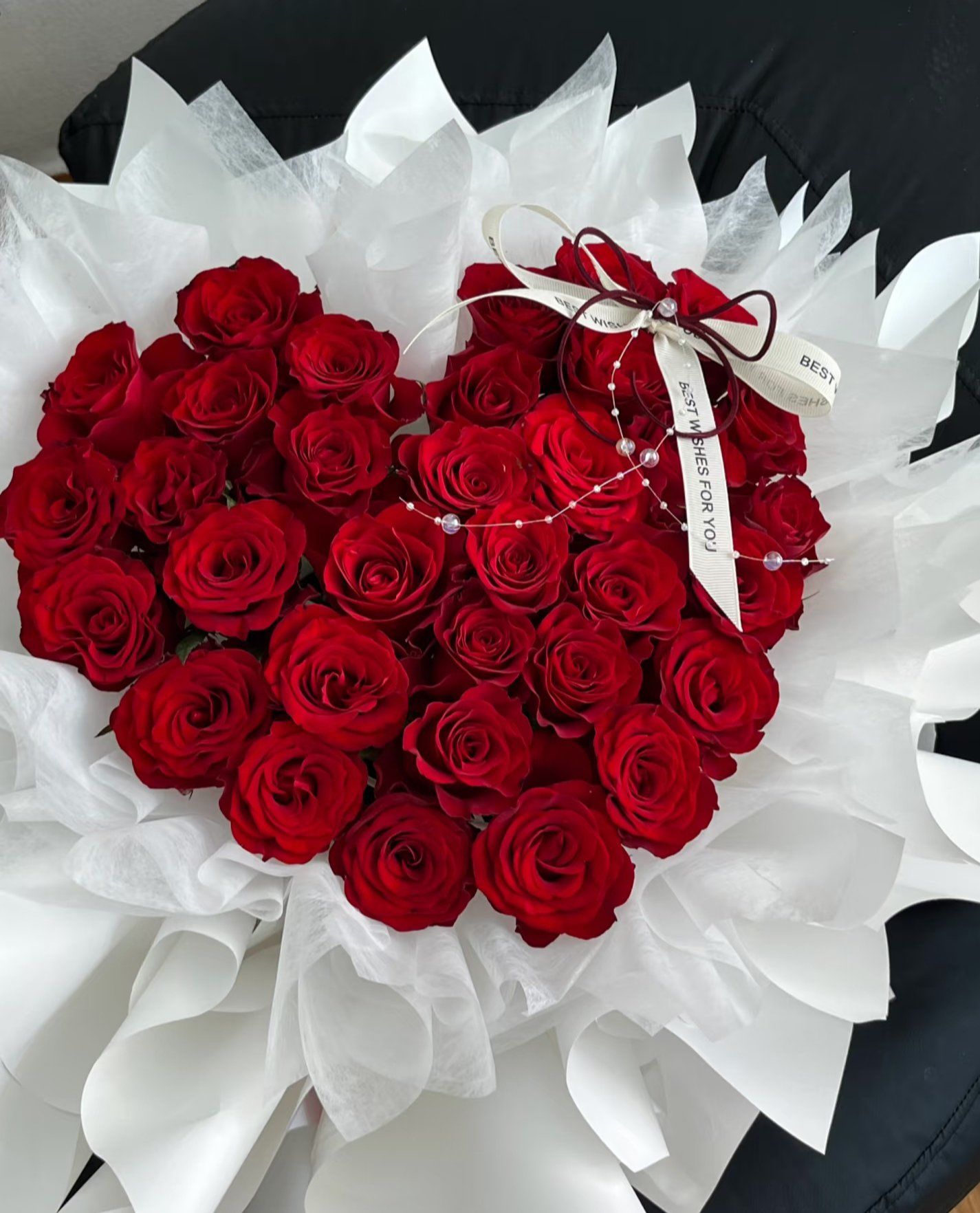 玫瑰花束的浪漫风