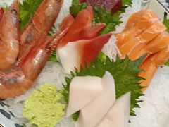 金枪鱼三文鱼握拼-松子料理(华威桥店)