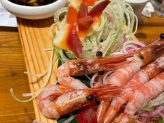 -草家酱蟹炭火烤肉店(珲春南路一店)