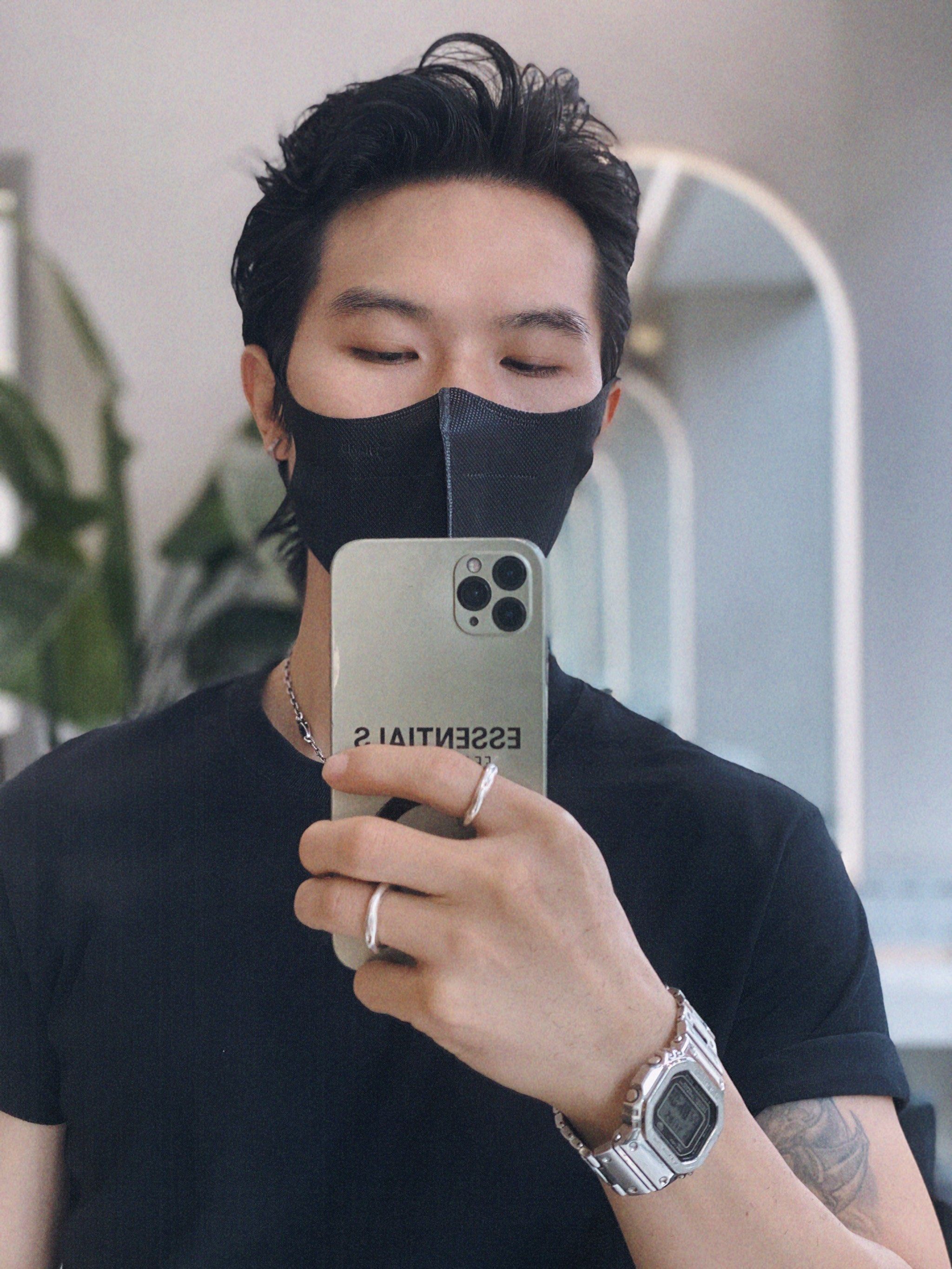 口罩男士的低调魅力