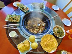 -北京龙庆四季香农家饭庄·灶台鱼·碳烤虹鳟鱼(龙庆峡店)