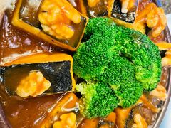 鲍鱼汁一品豆腐-三道菜(明堂公园店)