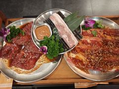 -明洞阿姨·韩式酱蟹烤肉·创意料理(三元桥店)