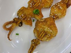 烤鱿鱼-覃记海鲜美食餐厅