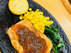 黑椒鸡翅配牛排-萨莉亚意式餐厅(金隅嘉品mall店)