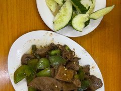 青椒炒猪肝-台湾风味小吃(长乐店)