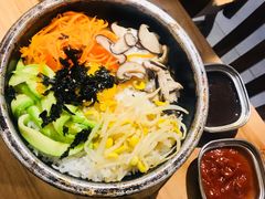蔬菜石锅拌饭-亲顾清真韩式烤肉(望京店)