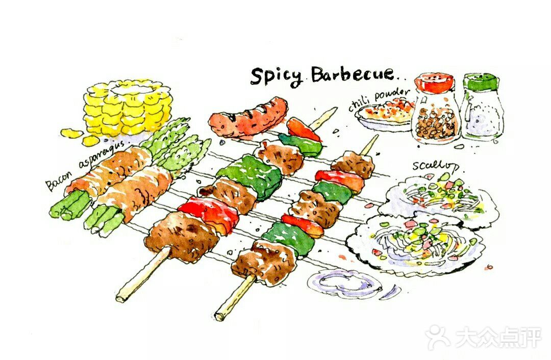 钢笔淡彩为你平凡的小日子增添温暖色彩[糖果]