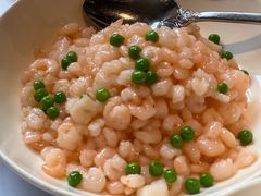 手剥河虾仁小豌豆-玫瑰厅上海菜(兴国路店)