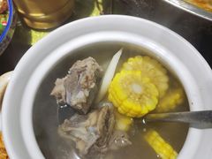 养生排骨山药玉米汤煲-南山民肴·乡土徽菜(豪辰俪景店)