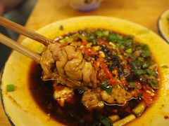烤脑花-拈签一笑黄牛肉辣卤串串
