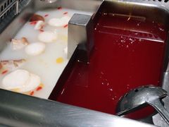 牛肉汤锅底-海底捞火锅鲜切牛肉主题店(长寿路店)