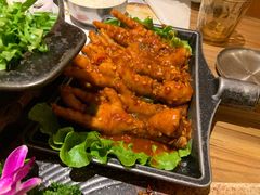 火辣鸡爪-冰川冷面·延边菜·炭烤串(观前店)