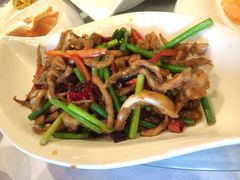 干煸鱿鱼须-宝轩渔府·老字号海鲜·正宗津菜(水上店)