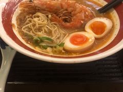 社长原汤一虾两蛋-雷门拉面·现熬骨汤(凯德来福士店)