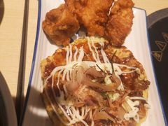 日式大阪烧配章鱼丸-吉野家(上海美罗城店)