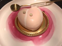 蜜桃红茶-朱迪小铺.半糖奶油蛋糕(海汇港店)
