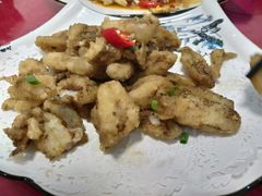 椒盐龙头鱼-文仔海鲜馆